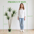 Artificial Dracaena Marginata Tree