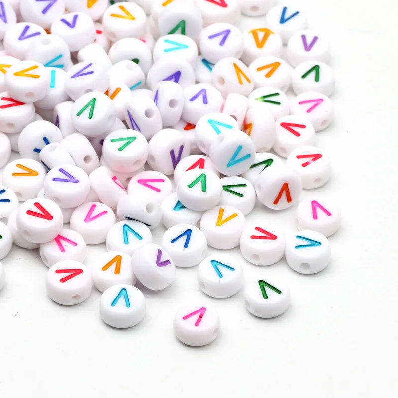 Round A-Z Alphabet Letters