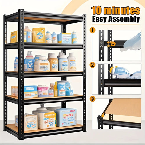 5-Tier Utility Shelving Unit