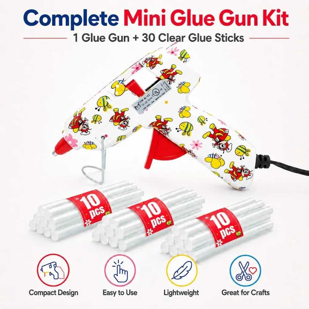 Mini Hot Glue Gun Kit
