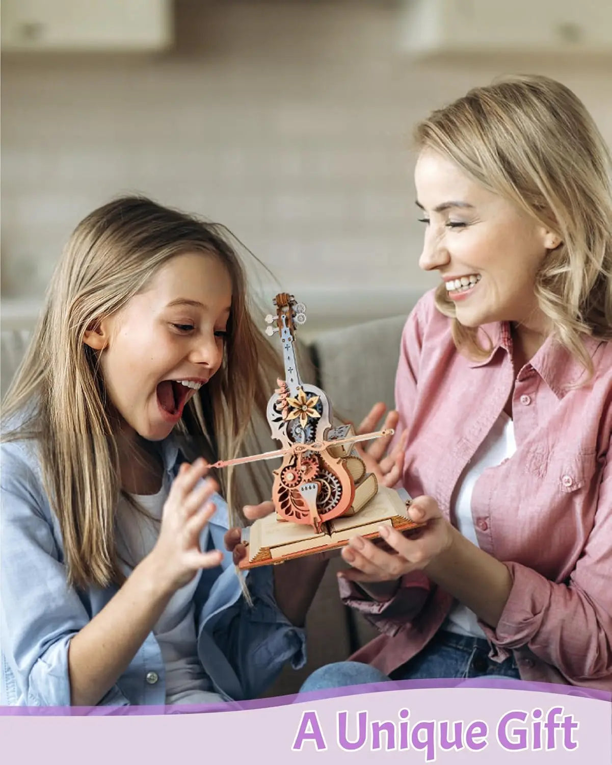 Magic Cello - 3D Wooden Puzzle
