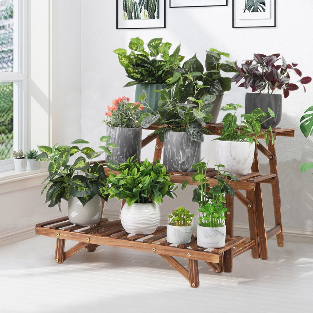 3 Tier Ladder Shelf Plant Stand