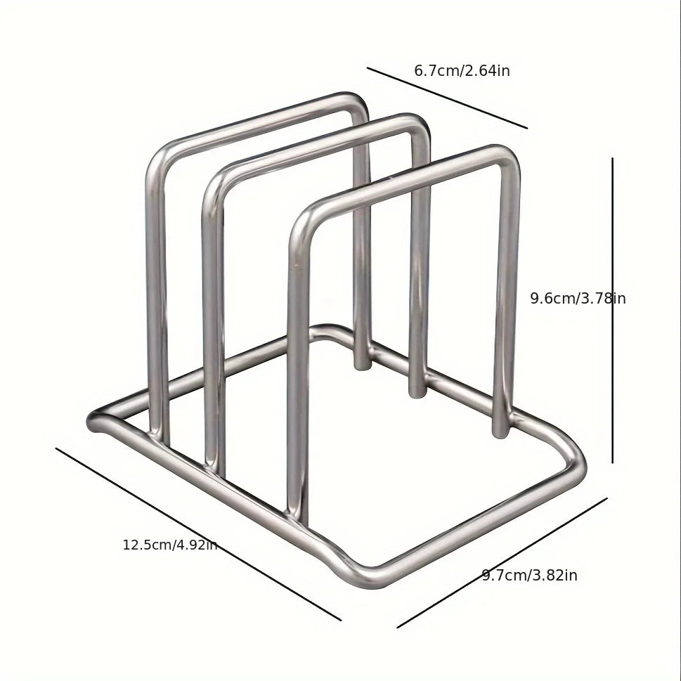 Pot Lid and Cutting Board Organizer