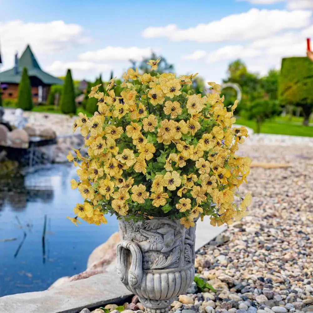 Faux Plastic Flower Spike