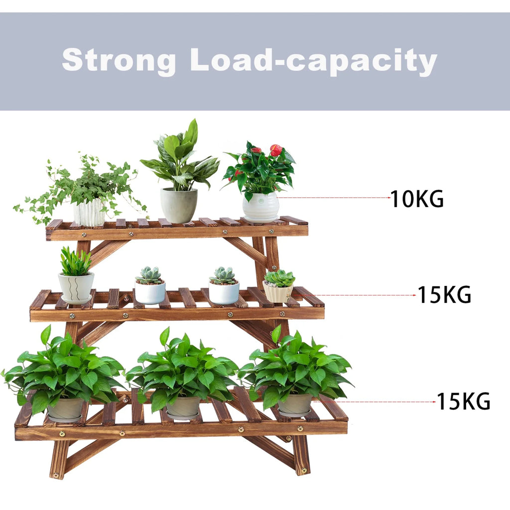 3 Tier Ladder Shelf Plant Stand