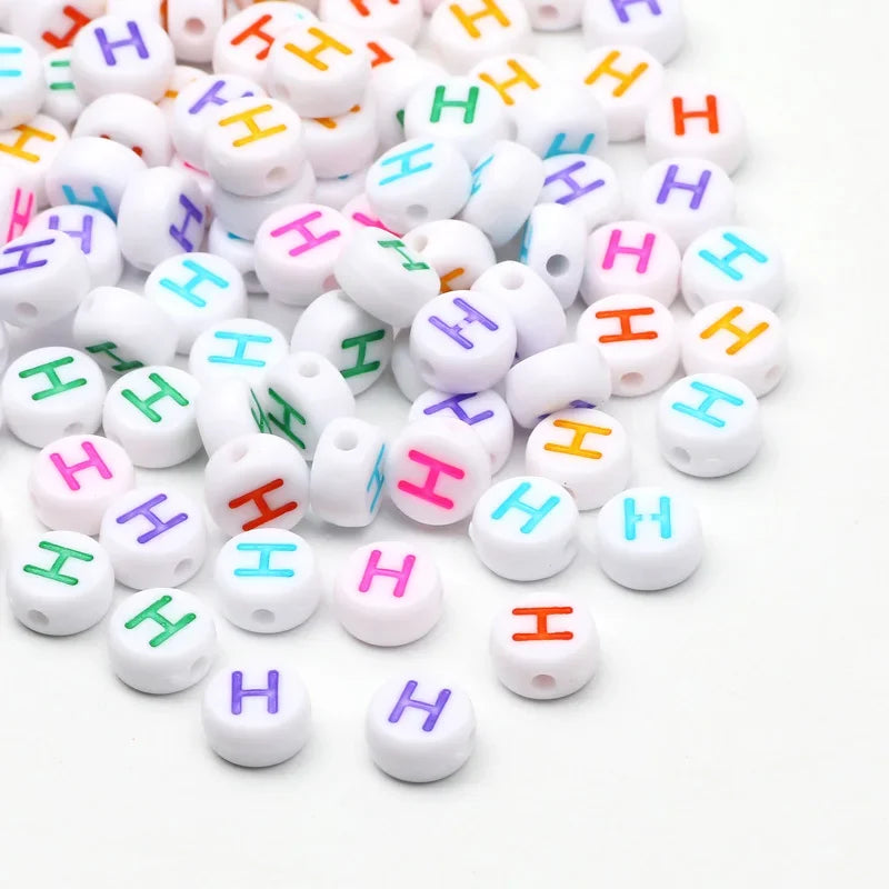 Round A-Z Alphabet Letters