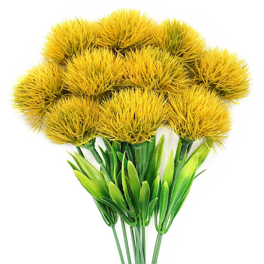 Mixed Artificial Dandelion Flowers