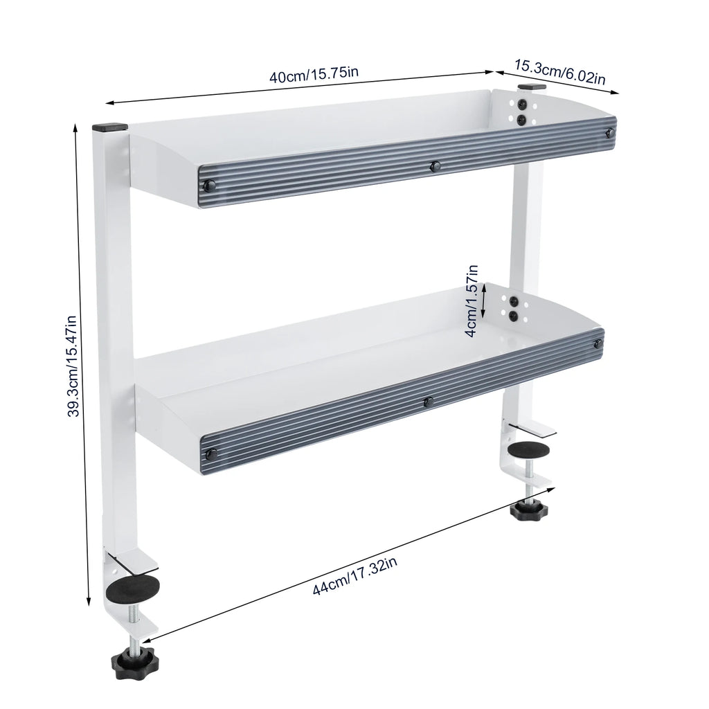 Clamp-on Desk Shelf