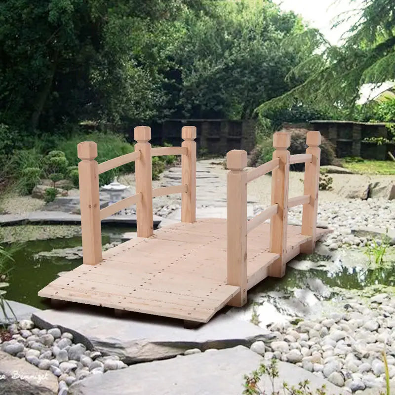 Natural Wooden Bridge