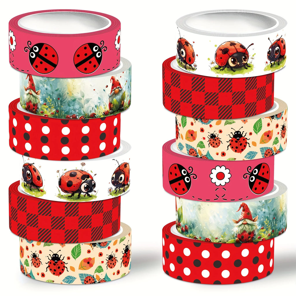 Ladybug style and paper tape set