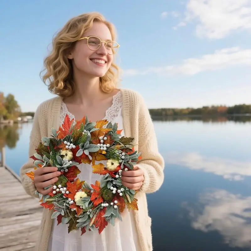 Fall Wreath for Front Door