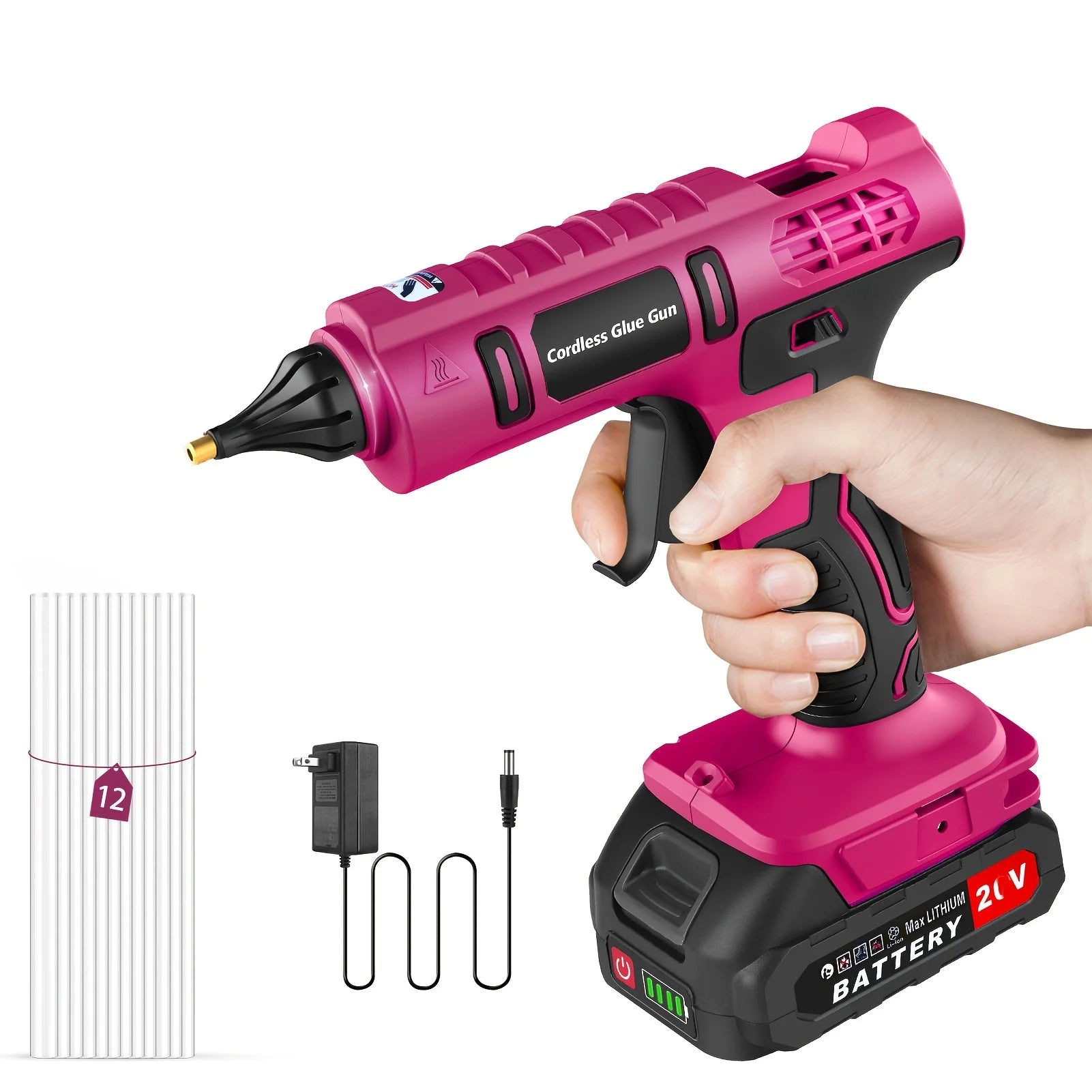 Cordless Hot Glue Gun Kit