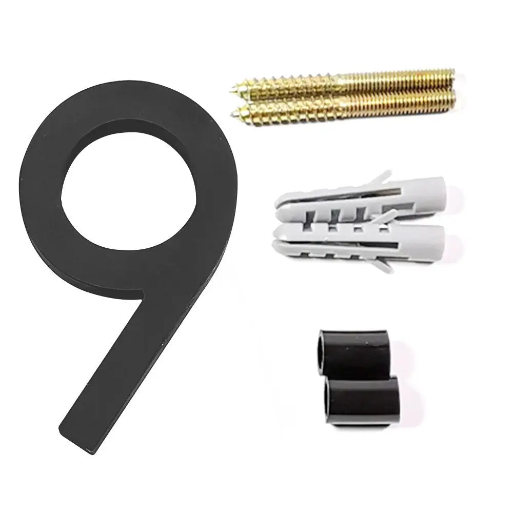 6" Floating House Number