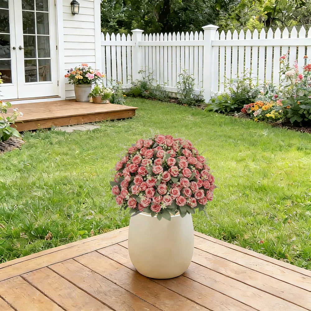 24-Inch  Artificial Rose Decoration