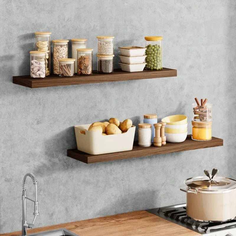 2pcs Floating Shelves