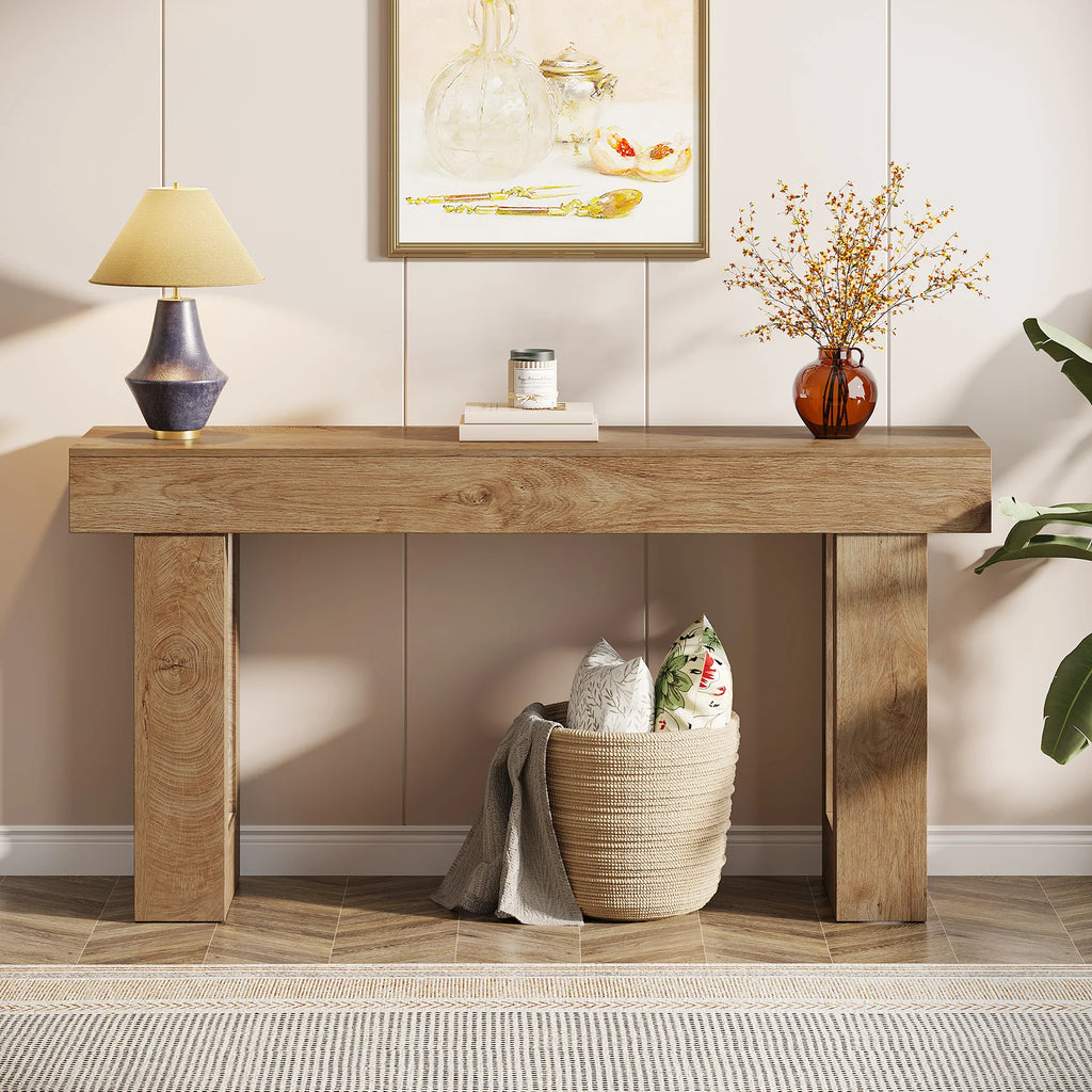 Tribesigns Farmhouse Console Table