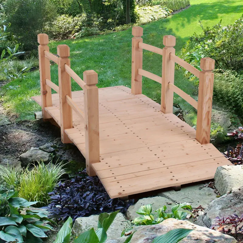 Natural Wooden Bridge