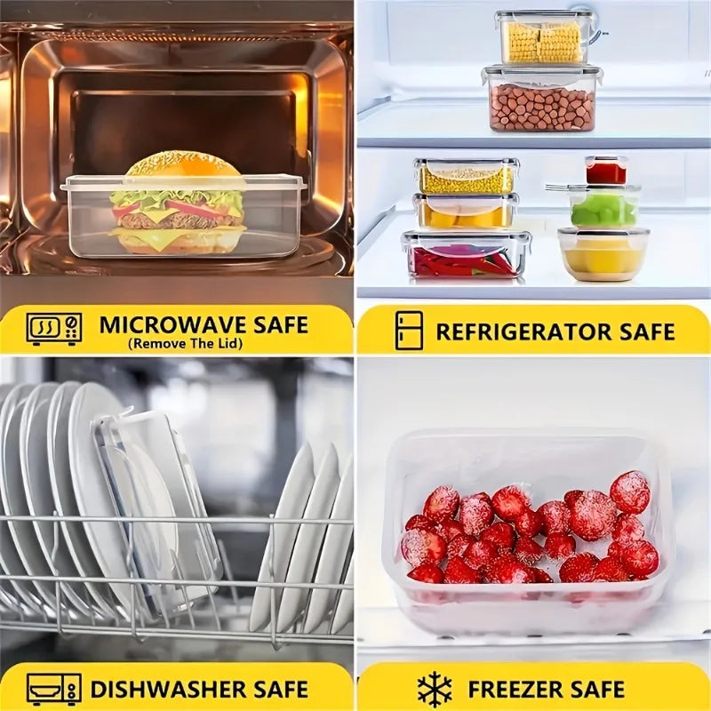 Glass Food Storage Set