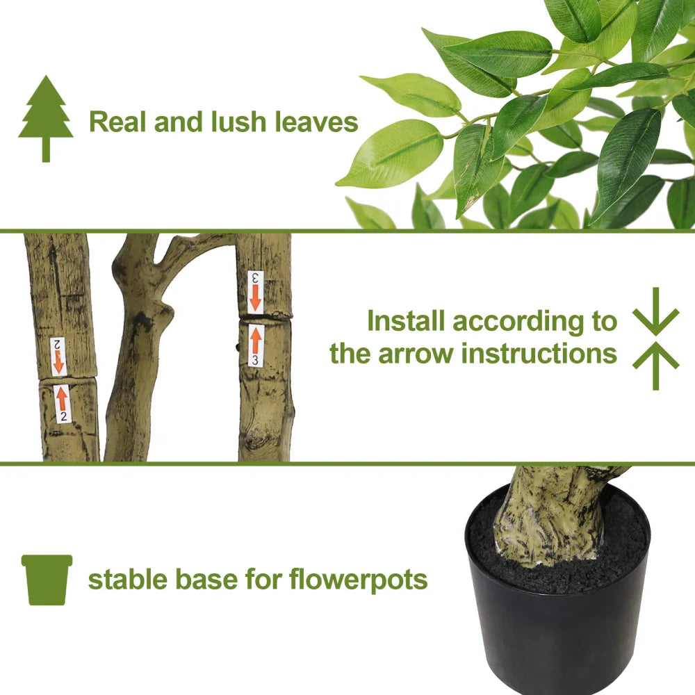 7FT Tall Artificial Banyan Tree