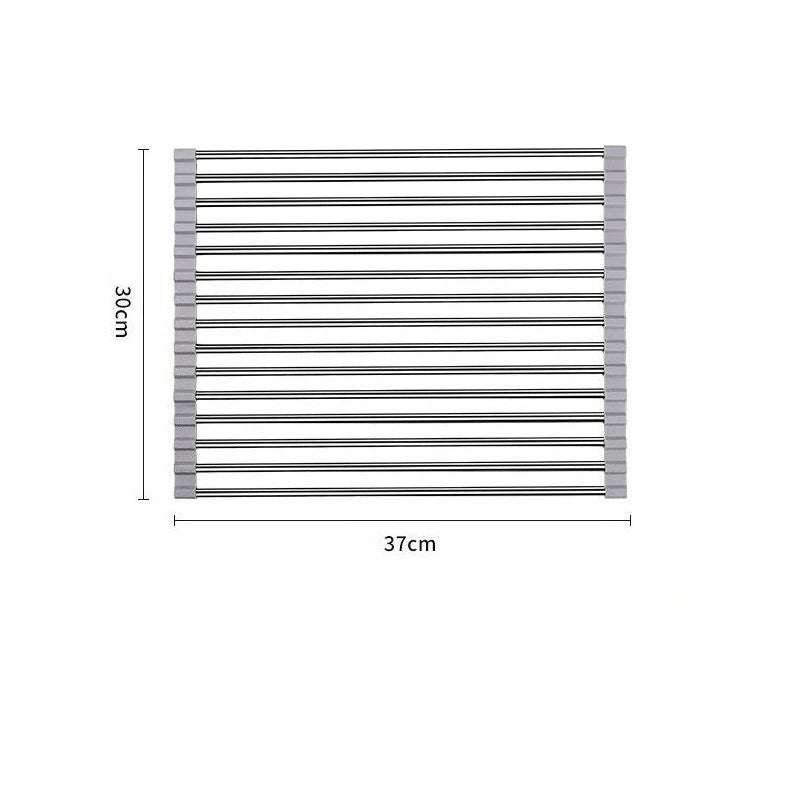 Foldable Roll Up Dish Drainer