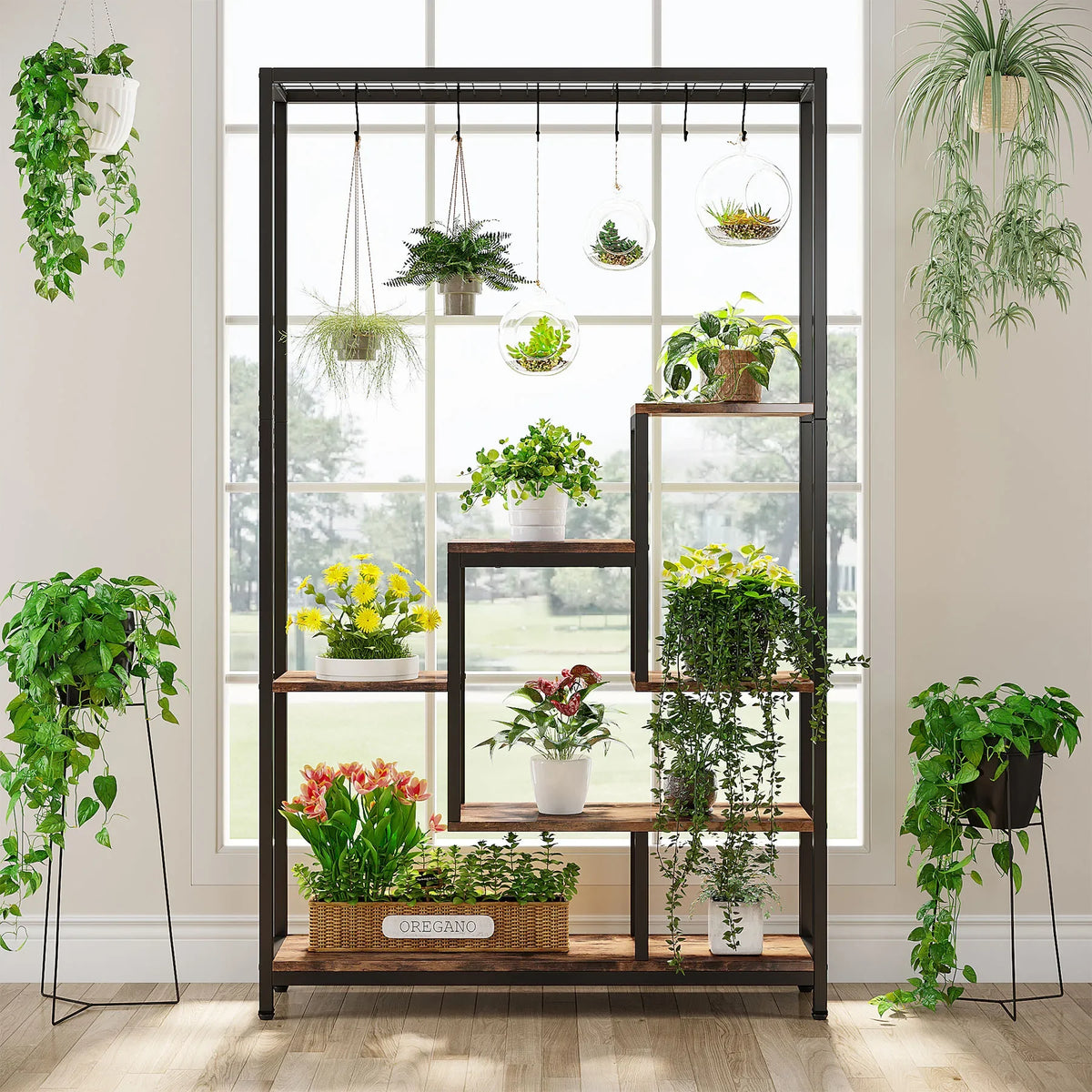 5 Tiers Tall Indoor Plant Stand