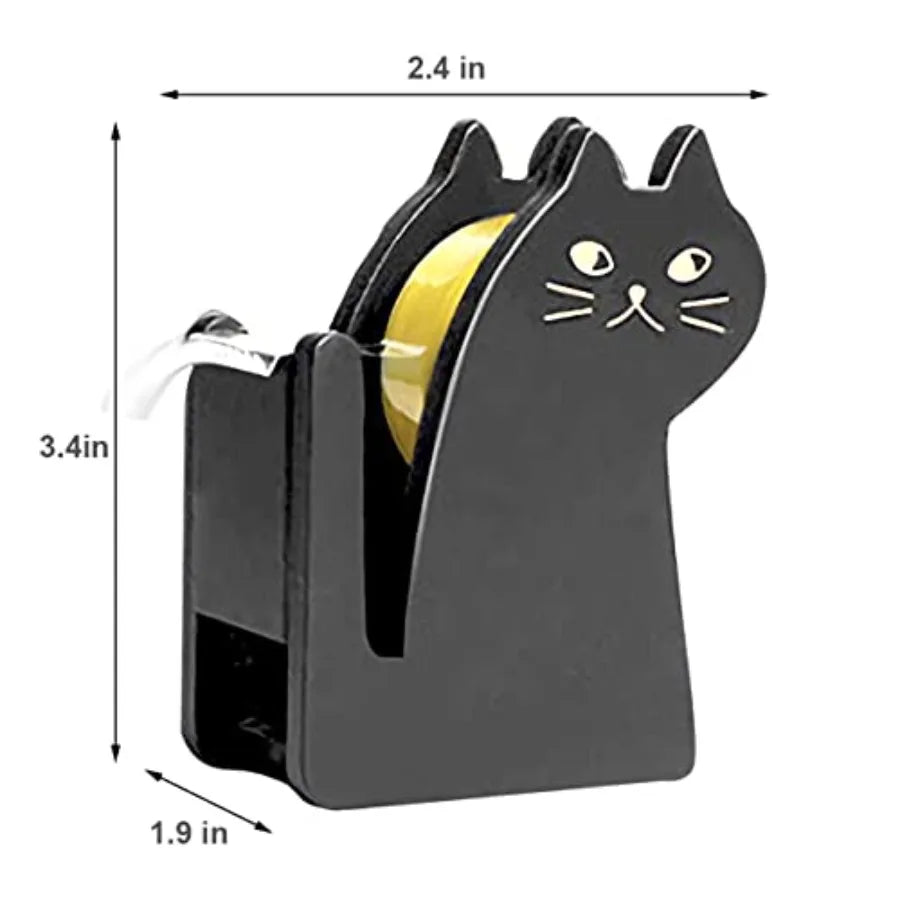 Office Desktop Cat Tape Dispenser