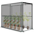 Outdoor garden cage for vegetables, flowers