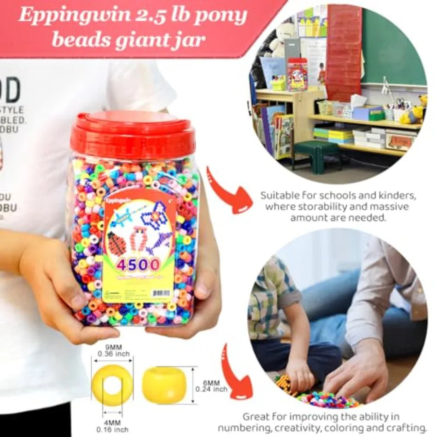 Multi-Colored Bulk Bead Bucket