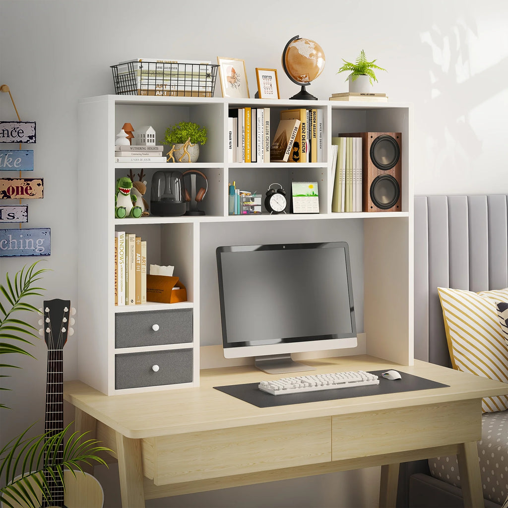 Adjustable Desktop Storage Shelf