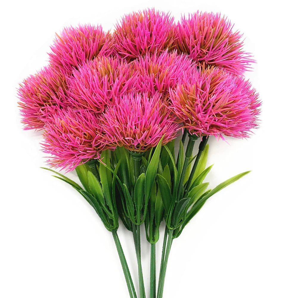 Mixed Artificial Dandelion Flowers