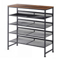 5-Tier Metal Shoe Storage Organizer