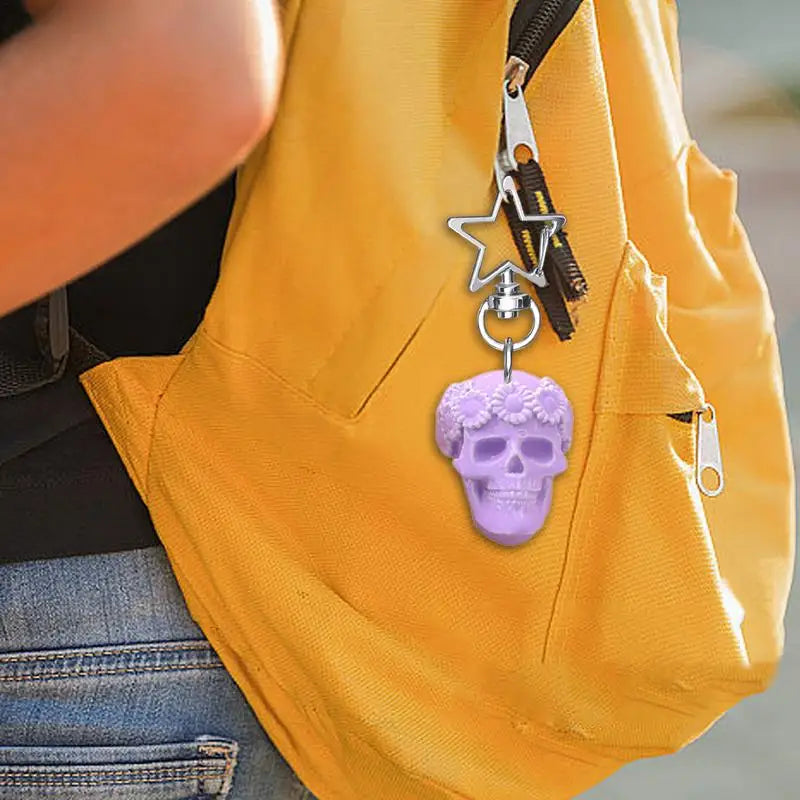 Skull Molds For Epoxy Resin 3D Skull Head Candle Molds Art Crafts For Pendant Bracelet Keychain Making Little Skull Moluds For