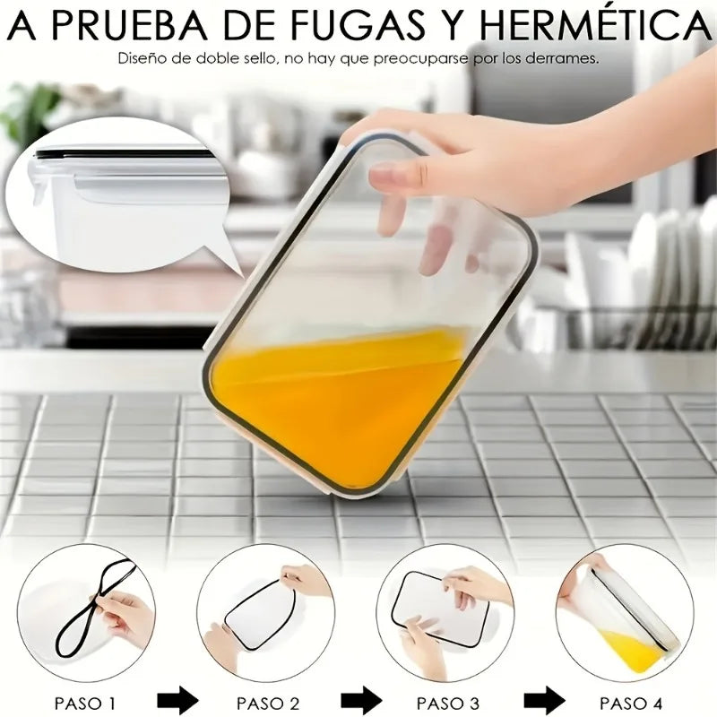 Glass Food Storage Set