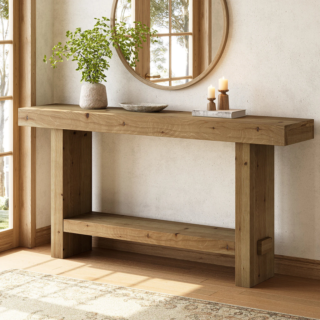 Solid Wood Console Table