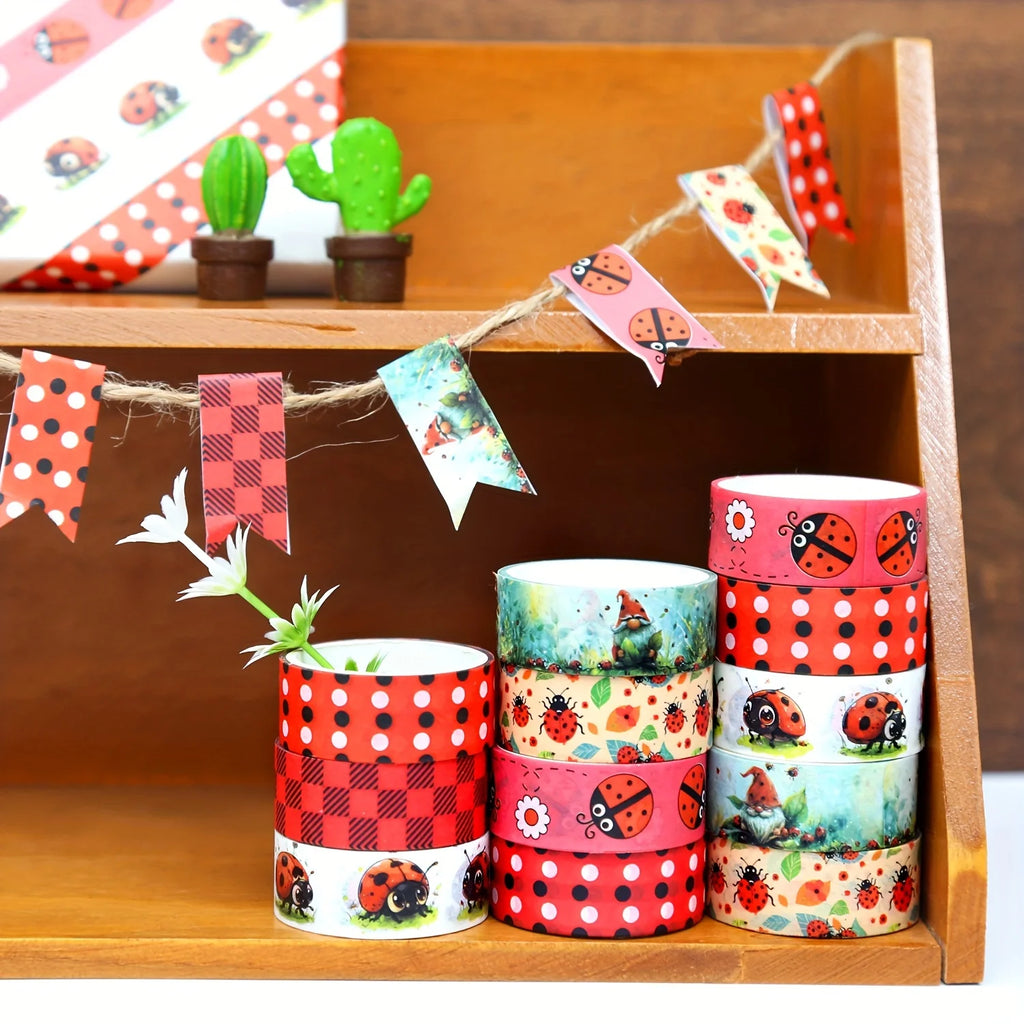 Ladybug style and paper tape set