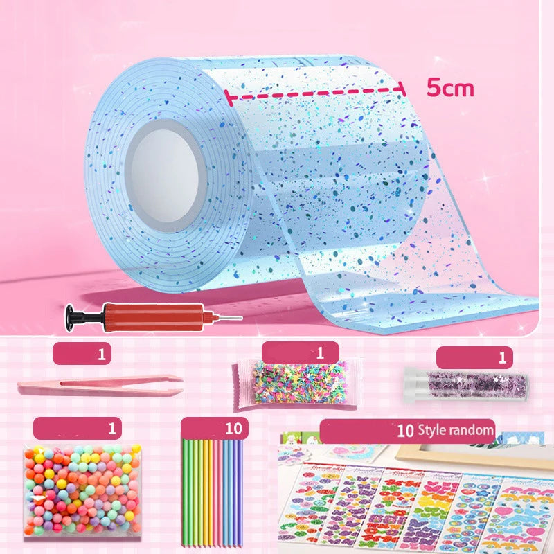 Nano Glue DIY Blow Bubble Tape