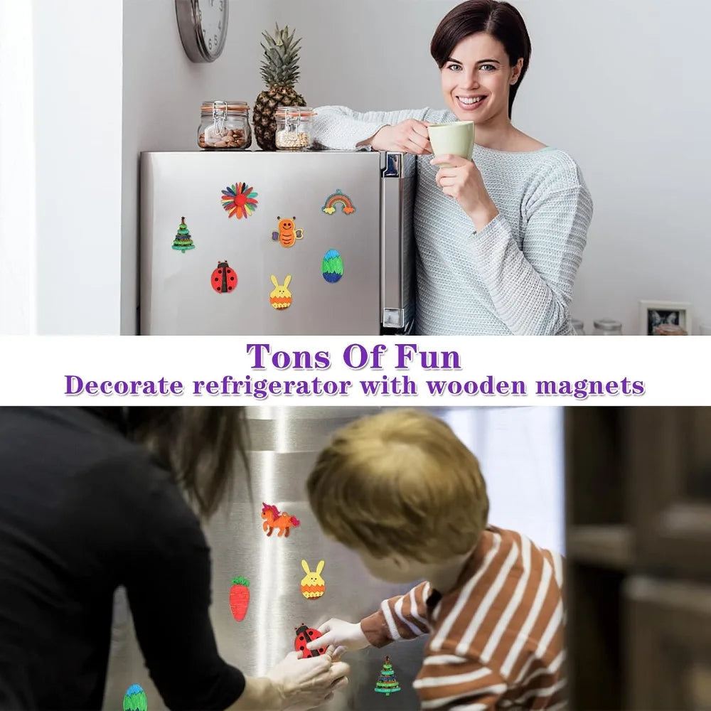 Wooden Magnets