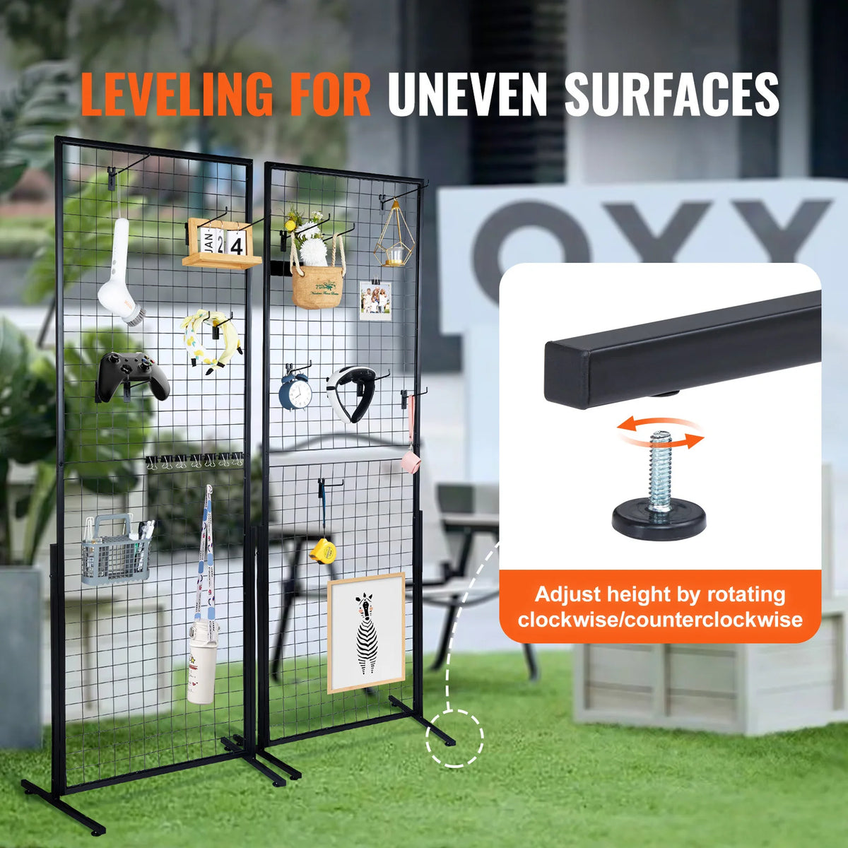 Grid Wall Panels Display Racks