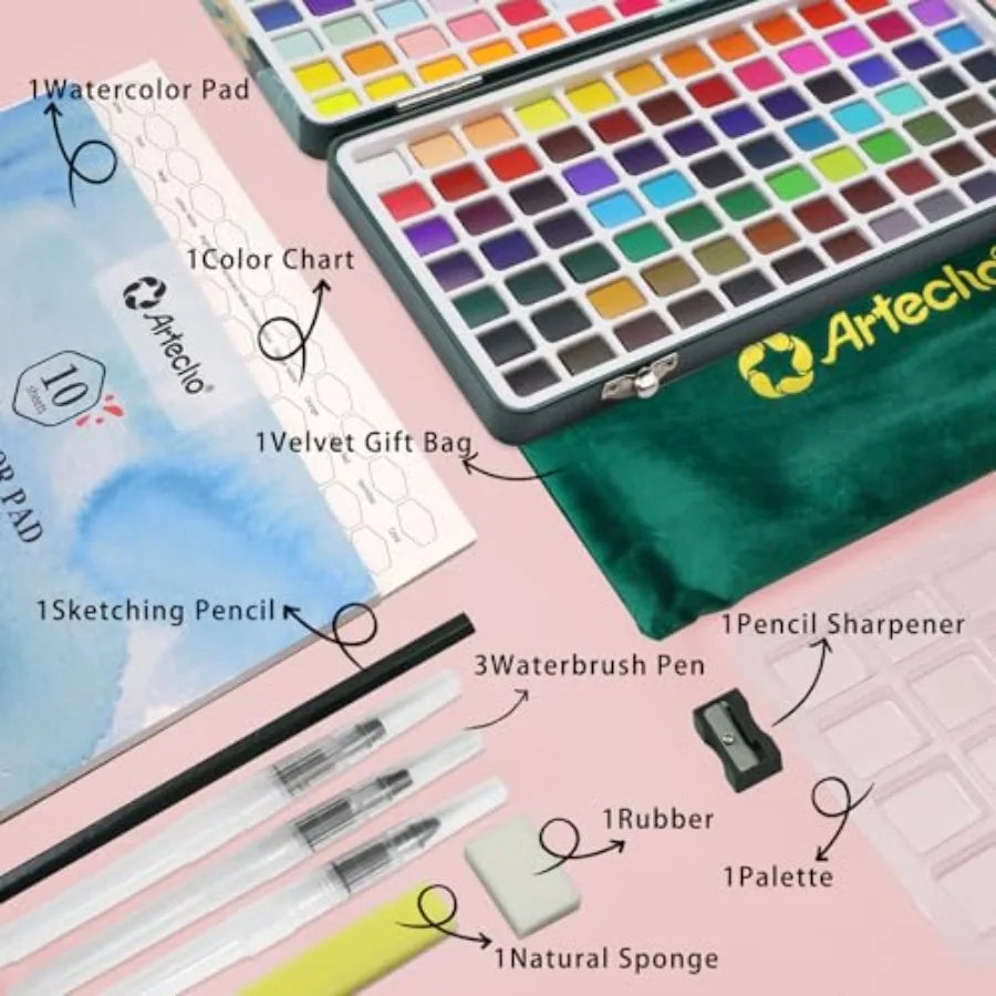 Watercolor Paint Set