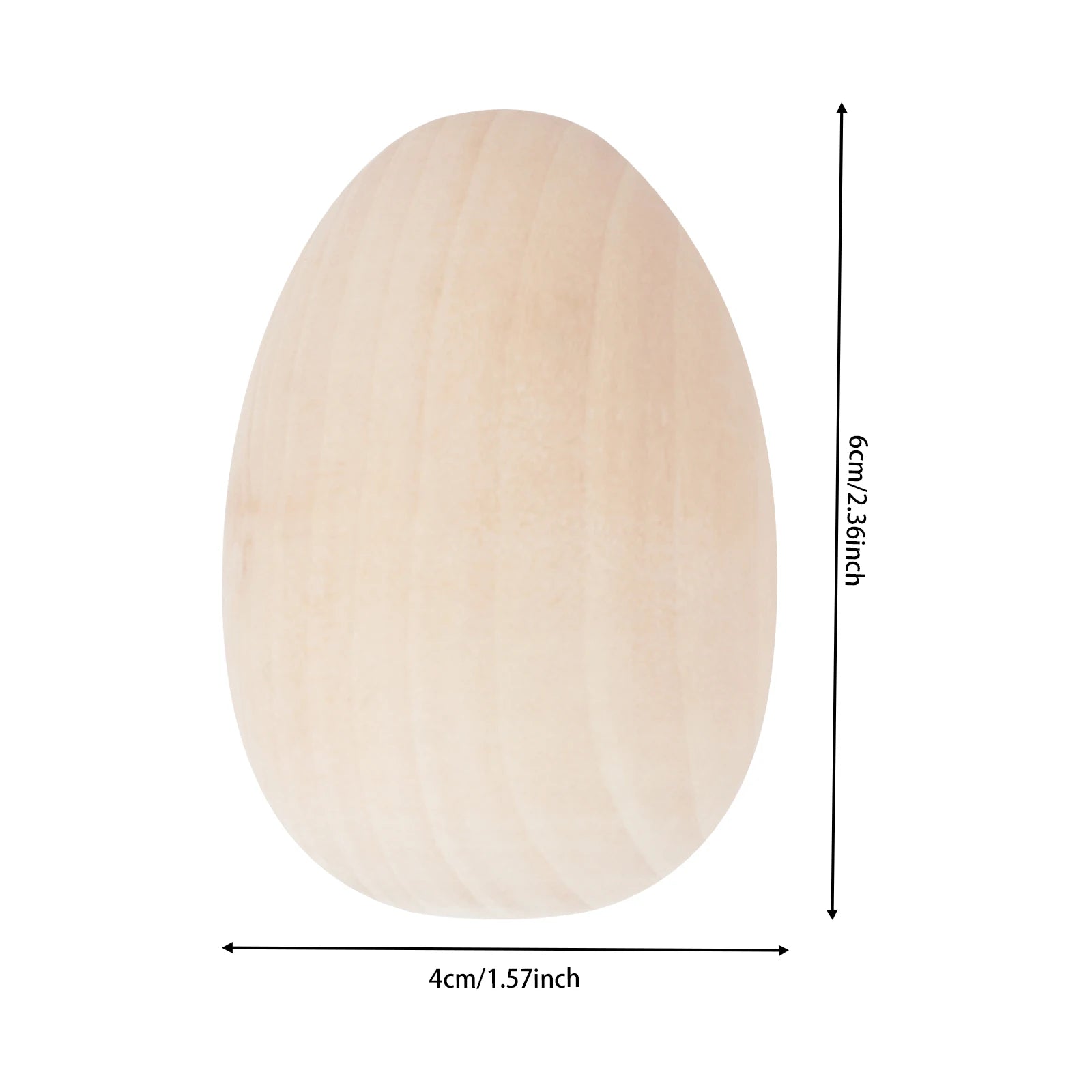 Wooden DIY Crafts Eggs