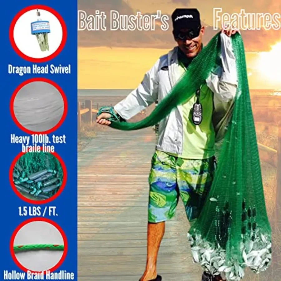 Fish casting net