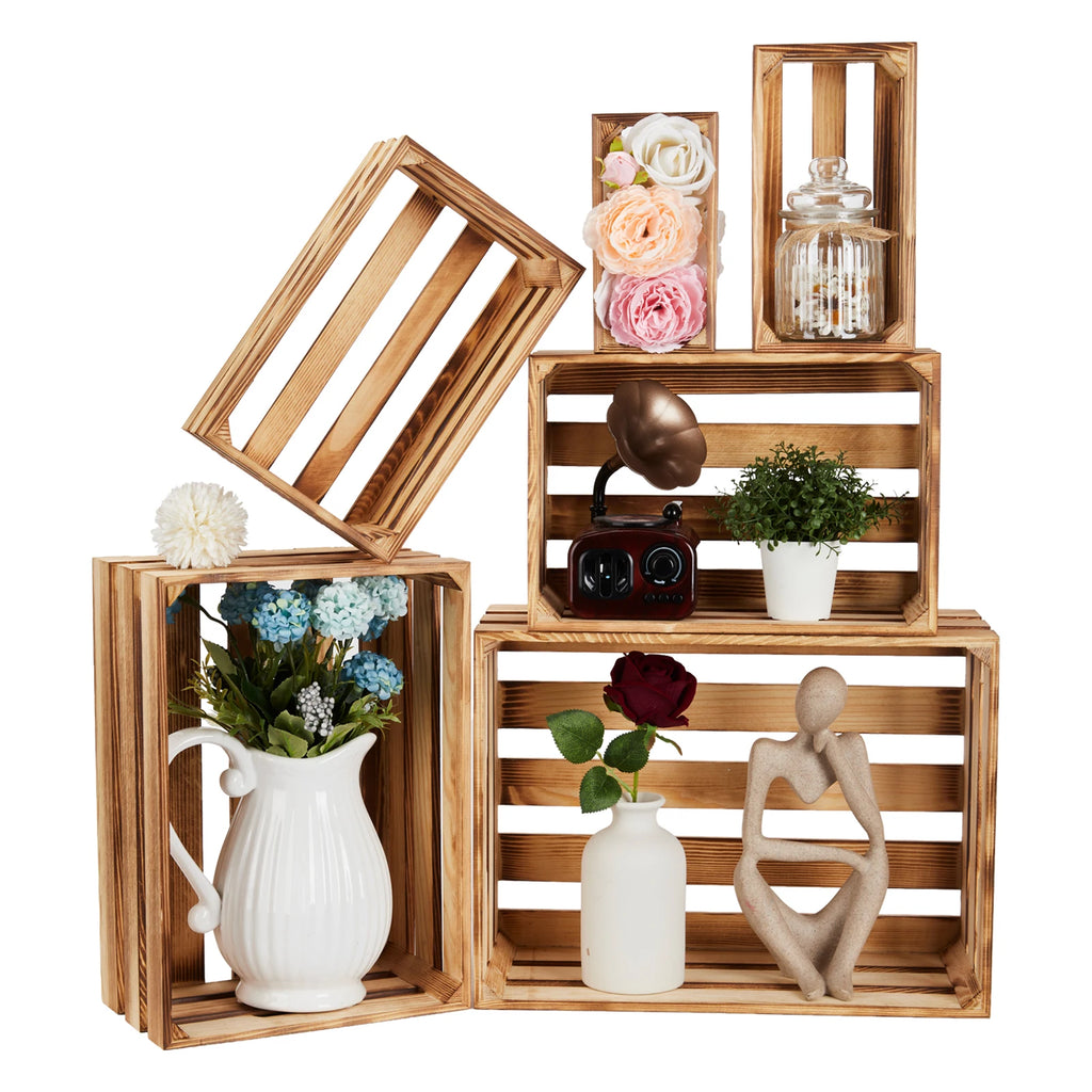 Wooden Storage Crates