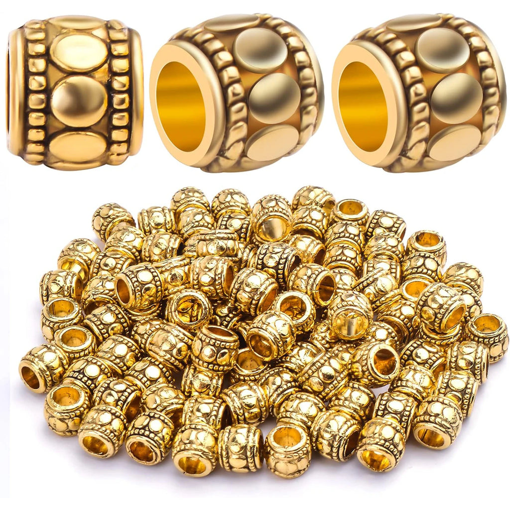 100pcs Large Spacer Beads