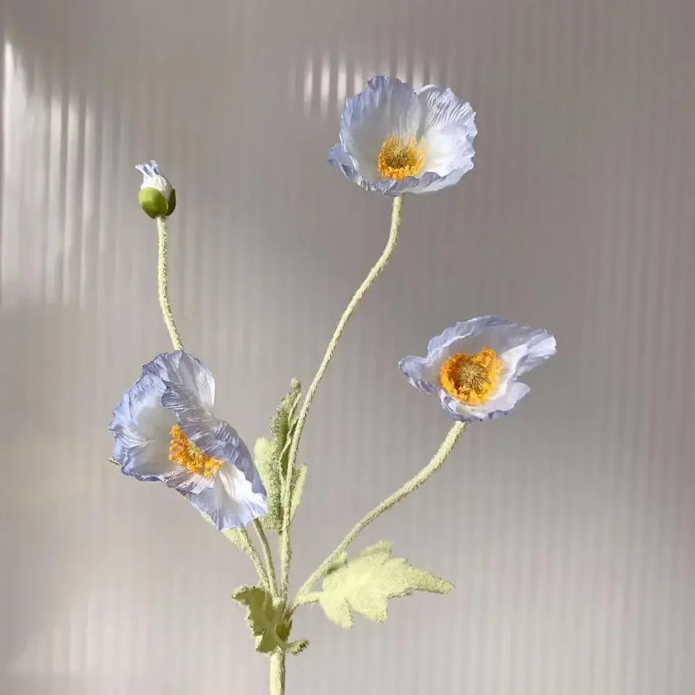 4 Head Artificial Poppy Bouquet









b