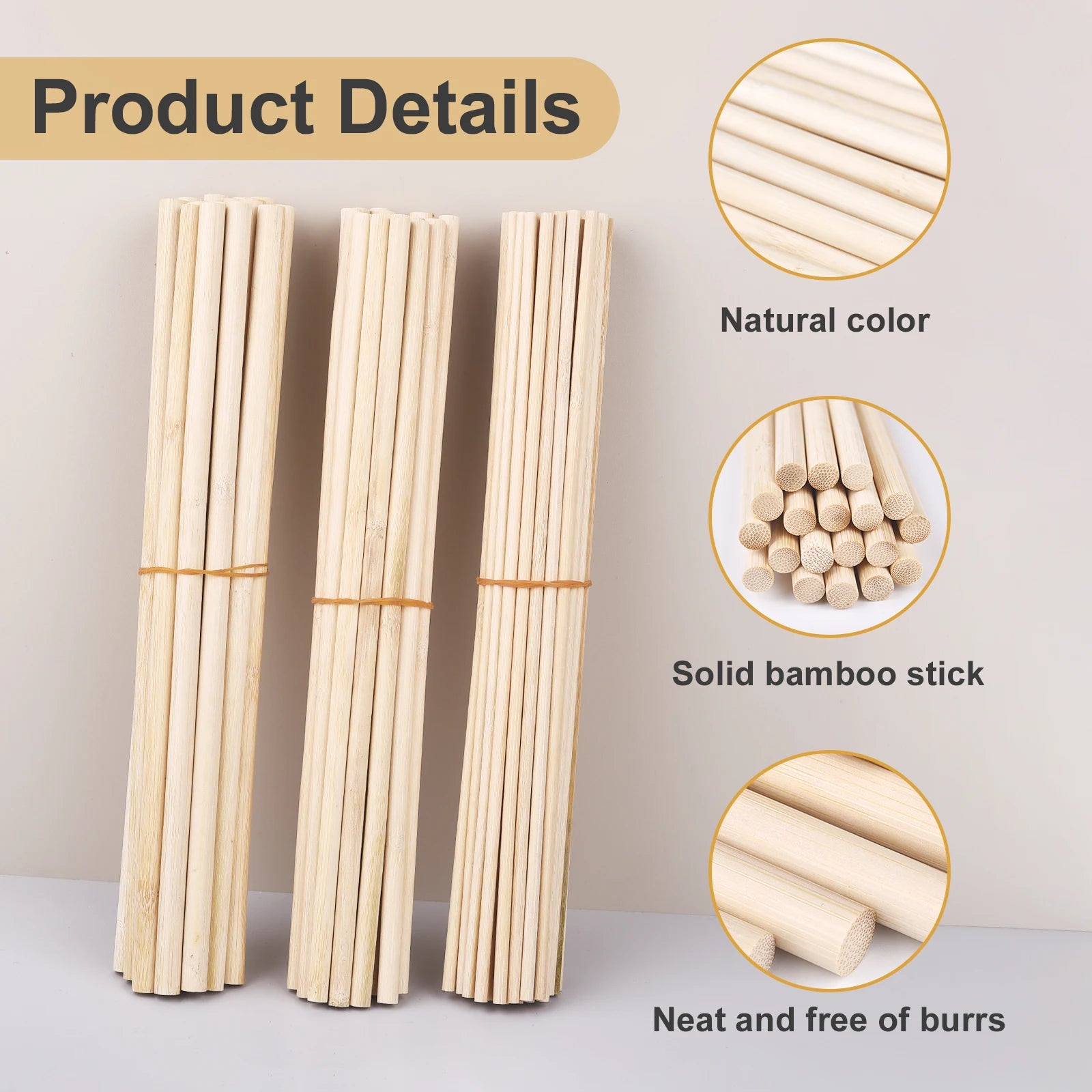Smal  Bamboo Sticks