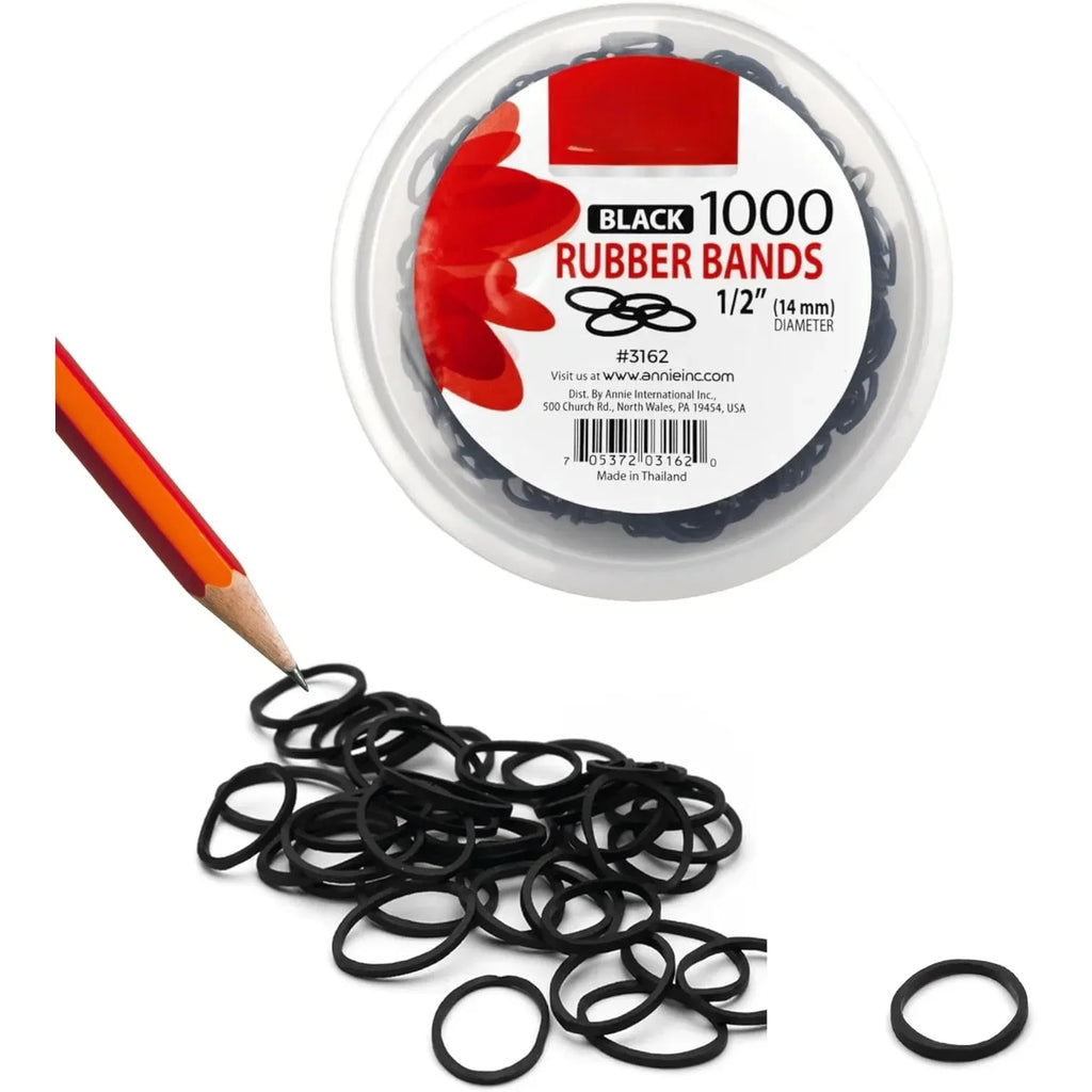 BLACK RUBBER BANDS
