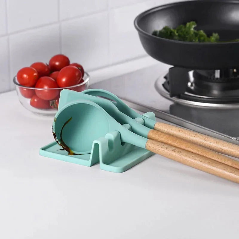 Silicon Utensil Drying Rack