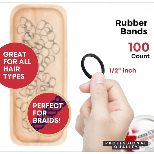 BLACK RUBBER BANDS