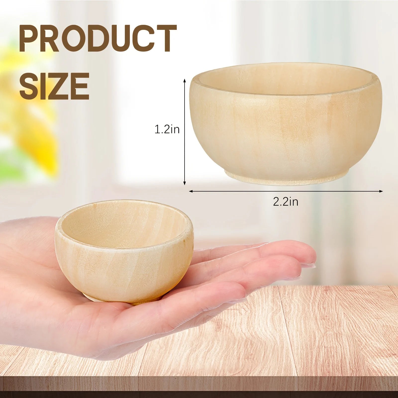 Small Wood Bowls Unfinished