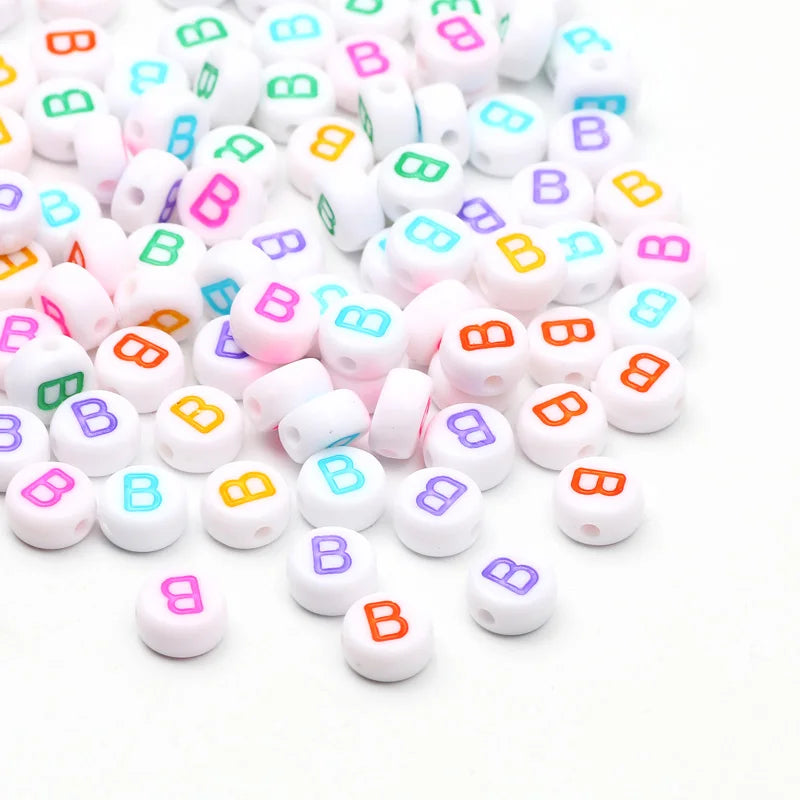 Round A-Z Alphabet Letters